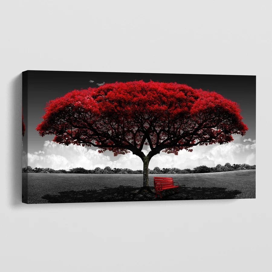 RED TREE CANVAS